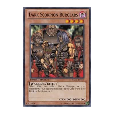 Dark Scorpion Burglars - GLD5-EN004