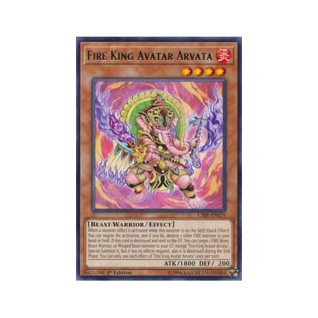 Fire King Avatar Arvata - CIBR-EN029