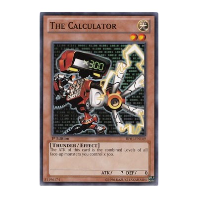 The Calculator - BP01-EN149