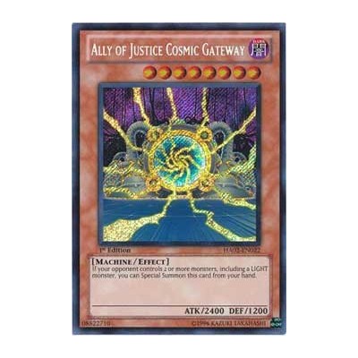 Ally of Justice Cosmic Gateway - HA02-EN022