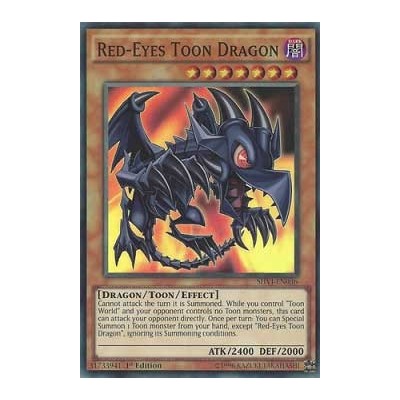 Red-Eyes Toon Dragon - SHVI-EN036