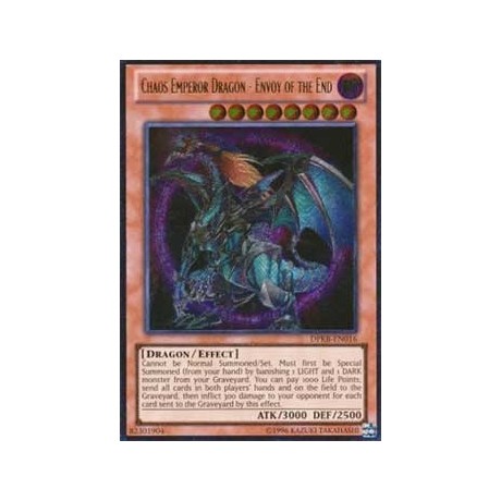 Chaos Emperor Dragon - Envoy of the End - DPKB-EN016 - Ultimate Rare