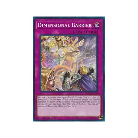 Dimensional Barrier - SDCL-EN039