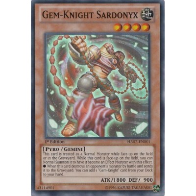 Gem-Knight Sardonyx - HA07-EN001