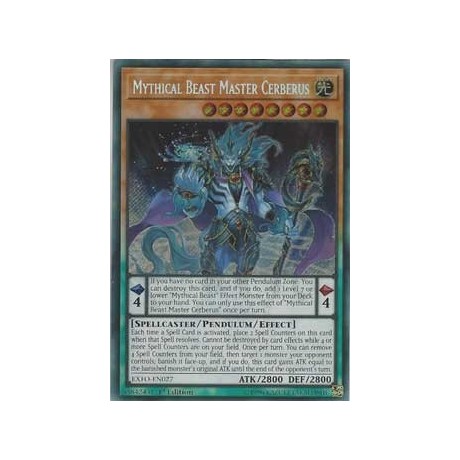 Mythical Beast Master Cerberus - EXFO-EN027