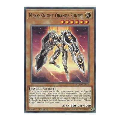 Mekk-Knight Orange Sunset - EXFO-EN016