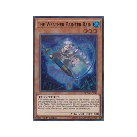 The Weather Painter Rain - SPWA-EN030