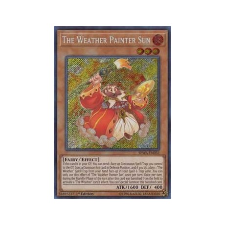 The Weather Painter Sun - SPWA-EN032