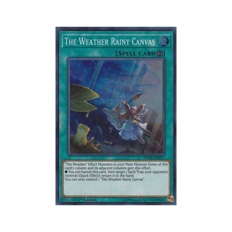 The Weather Rainy Canvas - SPWA-EN037