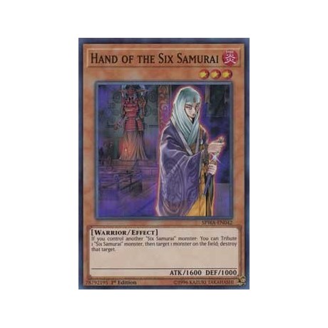 Hand of the Six Samurai - SPWA-EN042