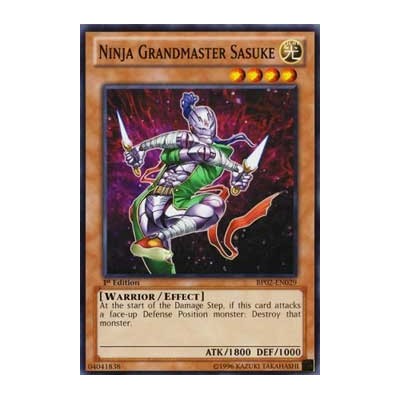 Ninja Grandmaster Sasuke - BP02-EN029