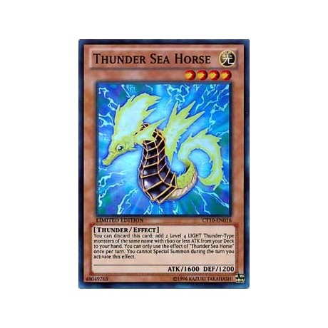 Thunder Sea Horse - CT10-EN016