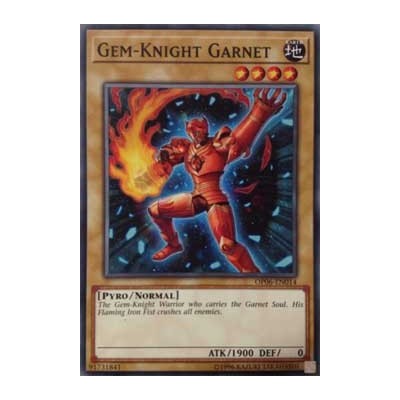 Gem-Knight Garnet - OP06-EN014