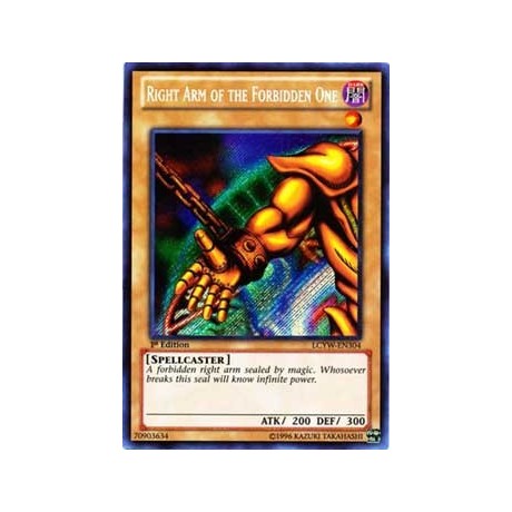 Right Arm of the Forbidden One - LOB-122