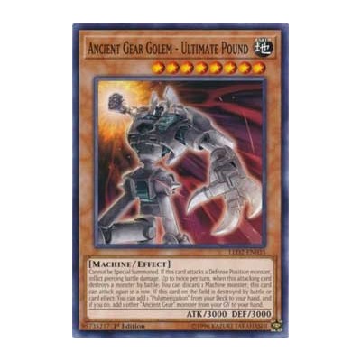 Ancient Gear Golem - Ultimate Pound - LED2-EN035