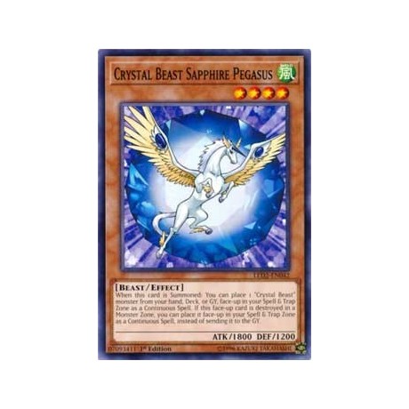 Crystal Beast Sapphire Pegasus - LED2-EN042