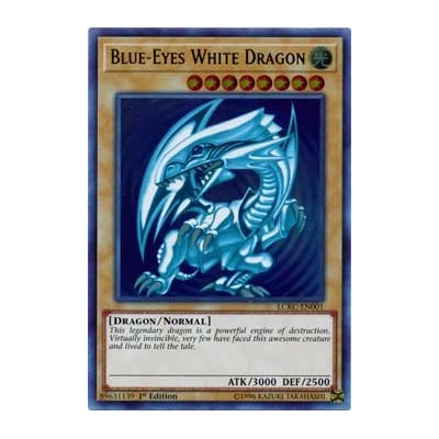 Blue-Eyes White Dragon - LCKC-EN001 (LOB)