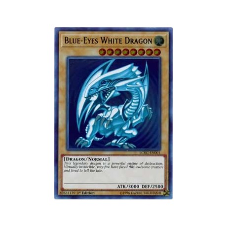 Blue-Eyes White Dragon - LCKC-EN001 (LOB)