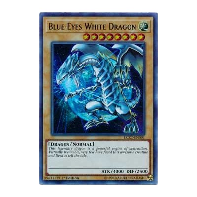 Blue-Eyes White Dragon - LCKC-EN001 (LOB)