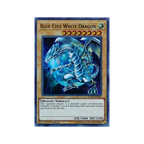 Blue-Eyes White Dragon - LCKC-EN001 (LOB)