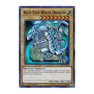 Blue-Eyes White Dragon - LCKC-EN001 (LOB)