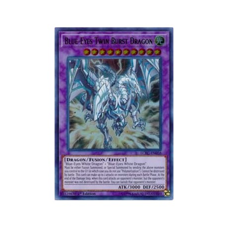 Blue-Eyes Twin Burst Dragon - LCKC-EN058