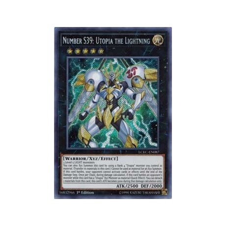 Number S39: Utopia the Lightning - LCKC-EN087