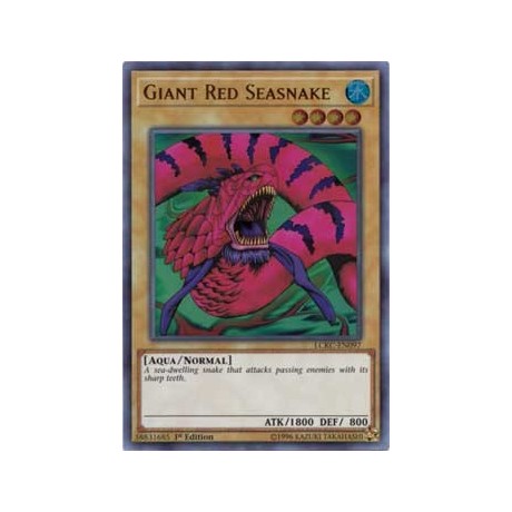 Giant Red Seasnake - LCKC-EN097