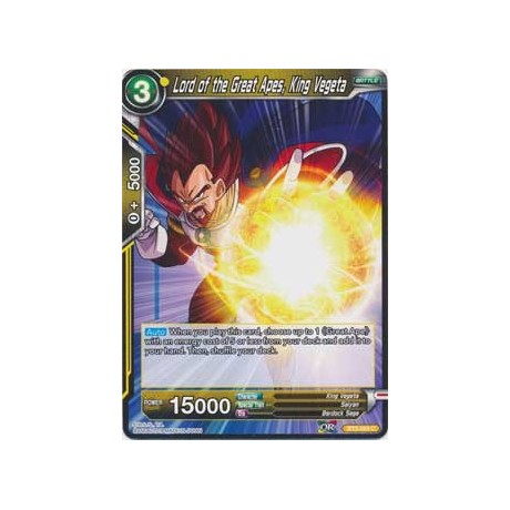 Lord of the Great Apes, King Vegeta - BT3-093