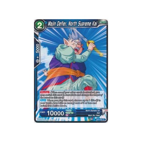 Majin Defier, North Supreme Kai - BT3-041