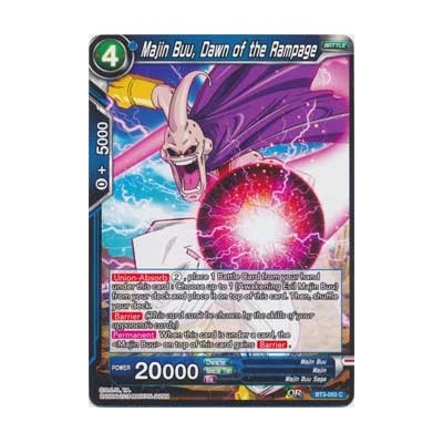 Majin Buu, Dawn of the Rampage - BT3-050