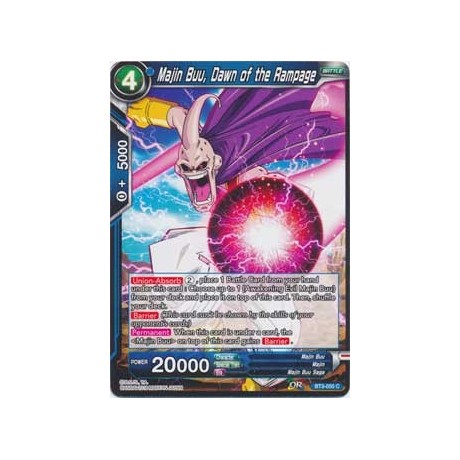 Majin Buu, Dawn of the Rampage - BT3-050