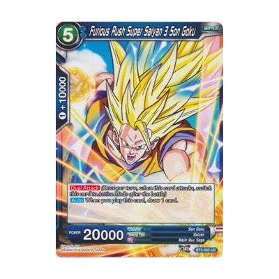 Furious Rush Super Saiyan 3 Son Goku - BT3-035