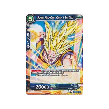 Furious Rush Super Saiyan 3 Son Goku - BT3-035