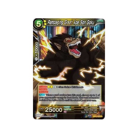 Rampaging Great Ape Son Goku - BT3-089