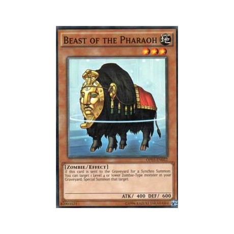 Beast of the Pharaoh - OP03-EN022