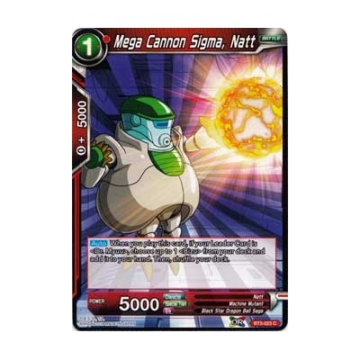 Mega Cannon Sigma, Natt - BT3-023