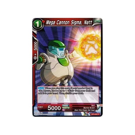 Mega Cannon Sigma, Natt - BT3-023