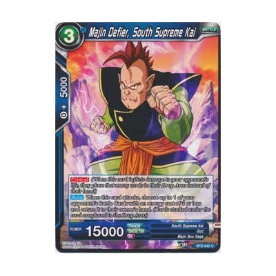 Majin Defier, South Supreme Kai - BT3-040