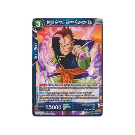 Majin Defier, South Supreme Kai - BT3-040