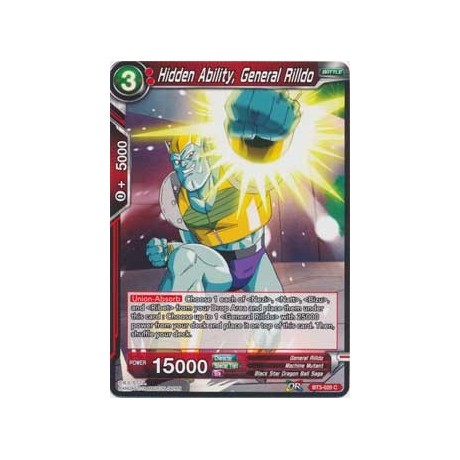 Hidden Ability, General Rilldo - BT3-020