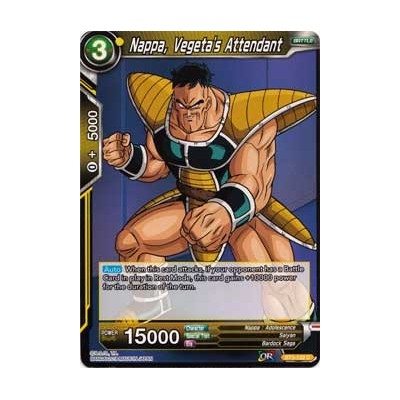 Nappa, Vegeta's Attendant - BT3-102