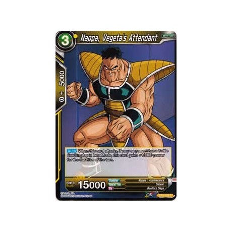 Nappa, Vegeta's Attendant - BT3-102