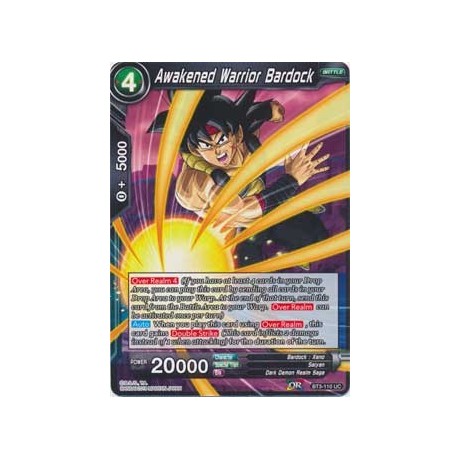 Awakened Warrior Bardock - BT3-110