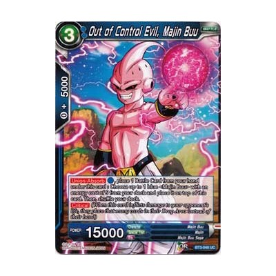 Out of Control Evil, Majin Buu - BT3-048