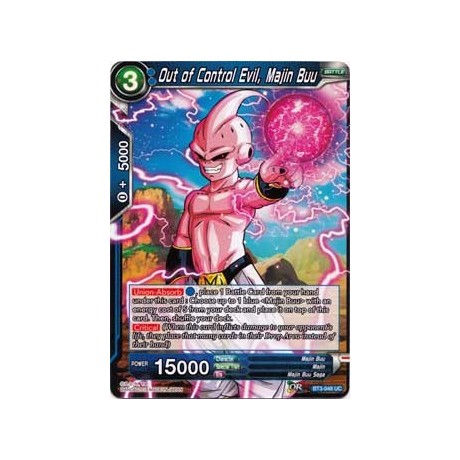 Out of Control Evil, Majin Buu - BT3-048