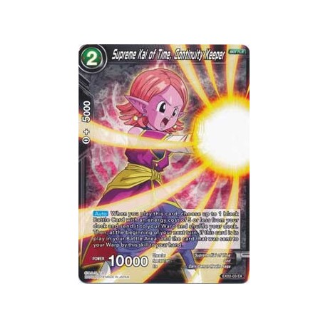 Supreme Kai of Time, Continuity Keeper - EX02-03 (Non-Foil)