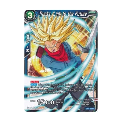 Trunks, Link to the Future (Foil) - EX01-03