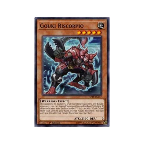 Gouki Riscorpio - SP18-EN017