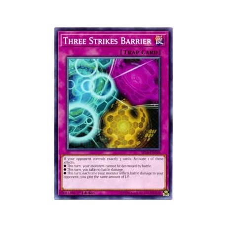 Three Strikes Barrier - SP18-EN045